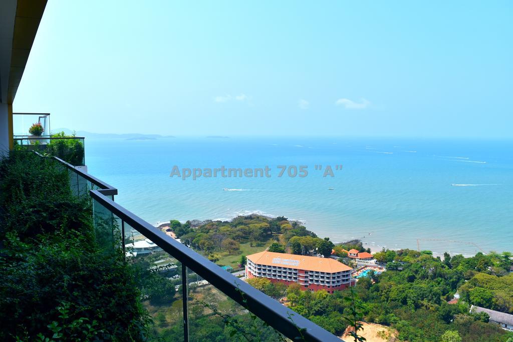 Luxury Seaview Condo The Peak Towers 200M To Beach Pattaya Exterior photo