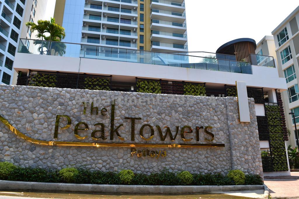 Luxury Seaview Condo The Peak Towers 200M To Beach Pattaya Exterior photo